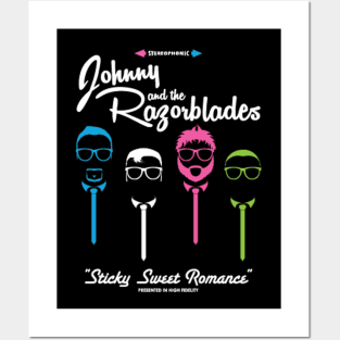 Johnny and the Razorblades - Sticky Sweet Romance Posters and Art